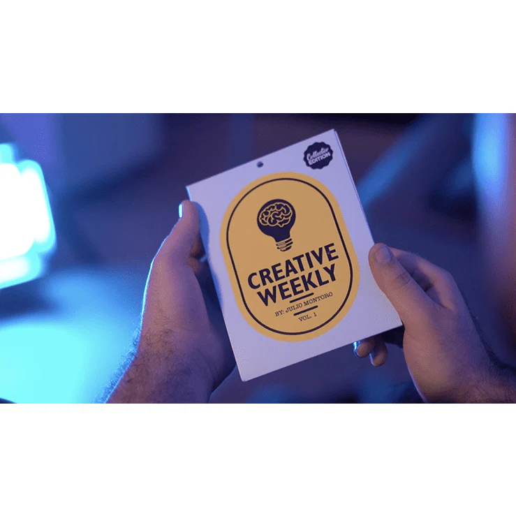 CREATIVE WEEKLY Vol. 1 LIMITED (Gimmicks and online Instructions) by Julio Montoro - Trick - Image 6