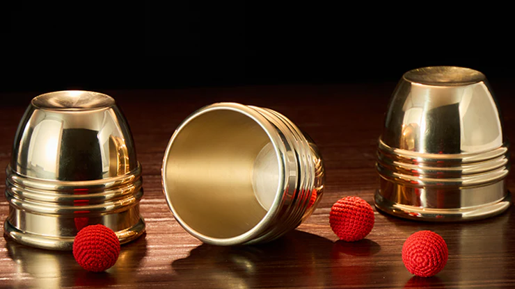 Cups and Balls Set SMALL (Copper) by Bluether Magic and Raphael - Image 3