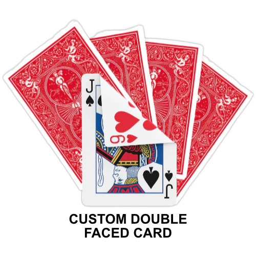 Custom Double Faced Playing Card