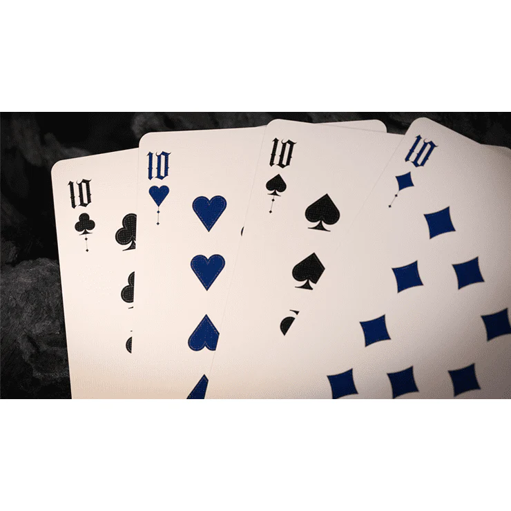 Deal with the Devil (Cobalt Blue) UV Playing Cards by Darkside Playing Card Co - Image 4