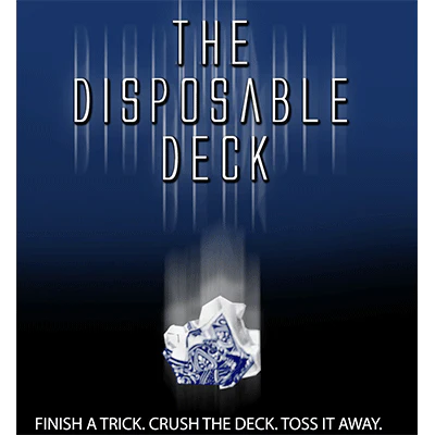 Disposable Deck 2.0 (blue) by David Regal - Trick