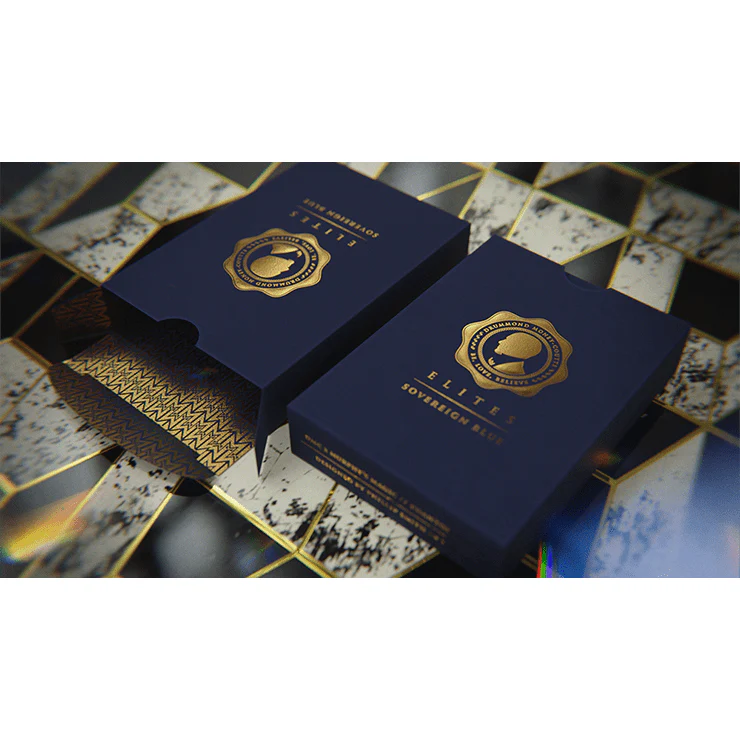 DMC ELITES: V4 Sovereign Blue Playing Cards - Image 5