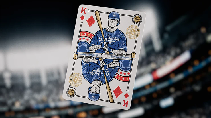 Dodgers Playing Cards by theory11 - Image 3