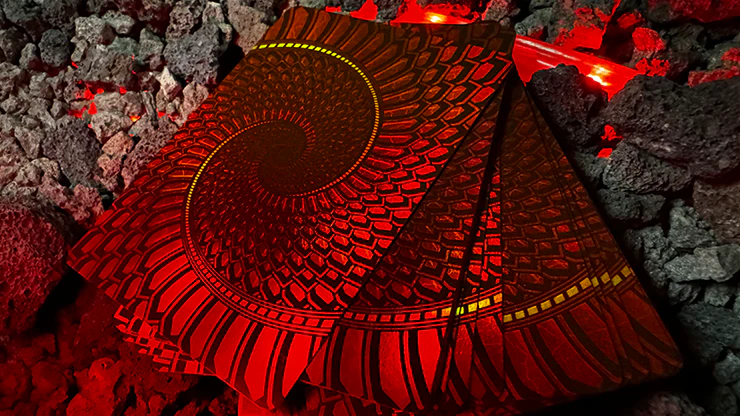 Draconian Crimson Playing Cards by Midnight Cards - Image 6
