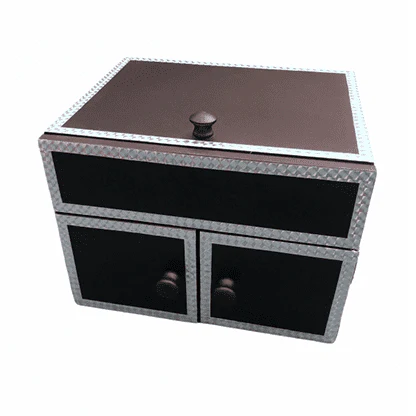 Drop Down Mirror Box (Small/Black) by Ickle Pickle  - Trick