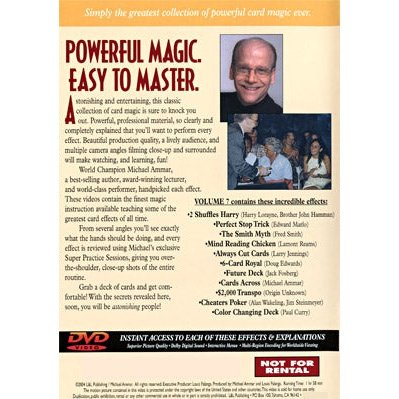 Easy to Master Card Miracles Volume 7 by Michael Ammar - DVD - Image 2