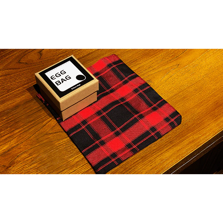 EGG BAG RED PLAID by Bacon Magic - Trick - Image 2