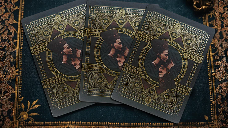 Egypt Mythology Black Edition (Green, Nile) Playing Cards - Image 4