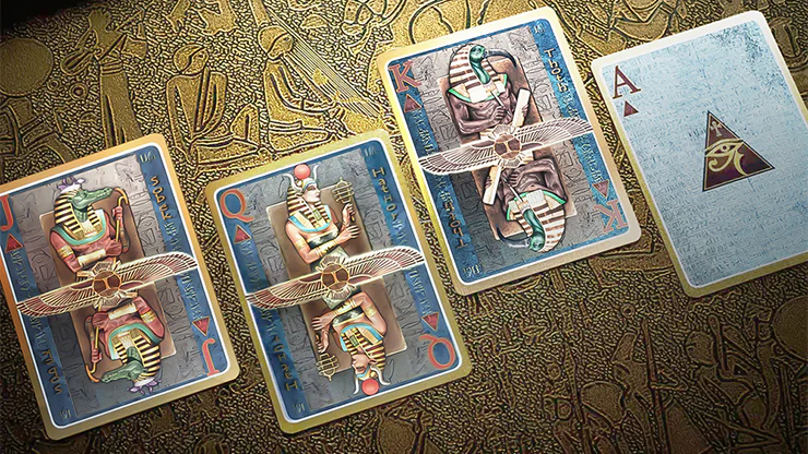Egypt Mythology Premium Edition (Sapphire) Playing Cards - Image 3