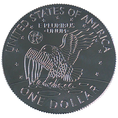 Eisenhower Palming Coin (Dollar Sized)by You Want it We Got it - Trick - Image 2