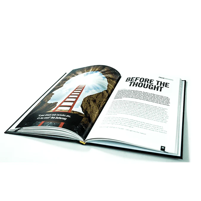 False Anchors Set (Book and Gimmick) by Ryan Schlutz - Book - Image 4