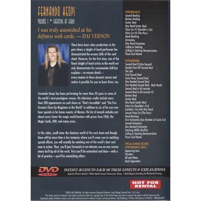 Fernando Keops: Cheating at Cards Vol 1 - DVD - Image 2