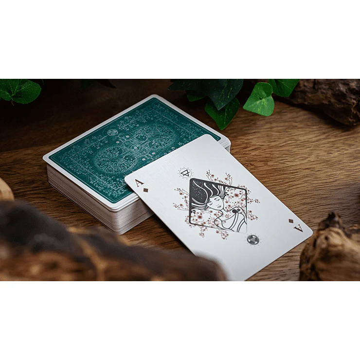 Fillide: A Sicilian Folk Tale Playing Cards (Acqua) by Jocu - Image 4