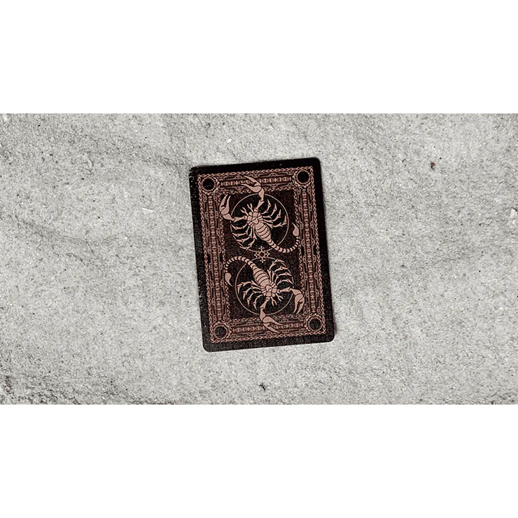 Gilded Bicycle Scorpion (Brown) Playing Cards - Image 6