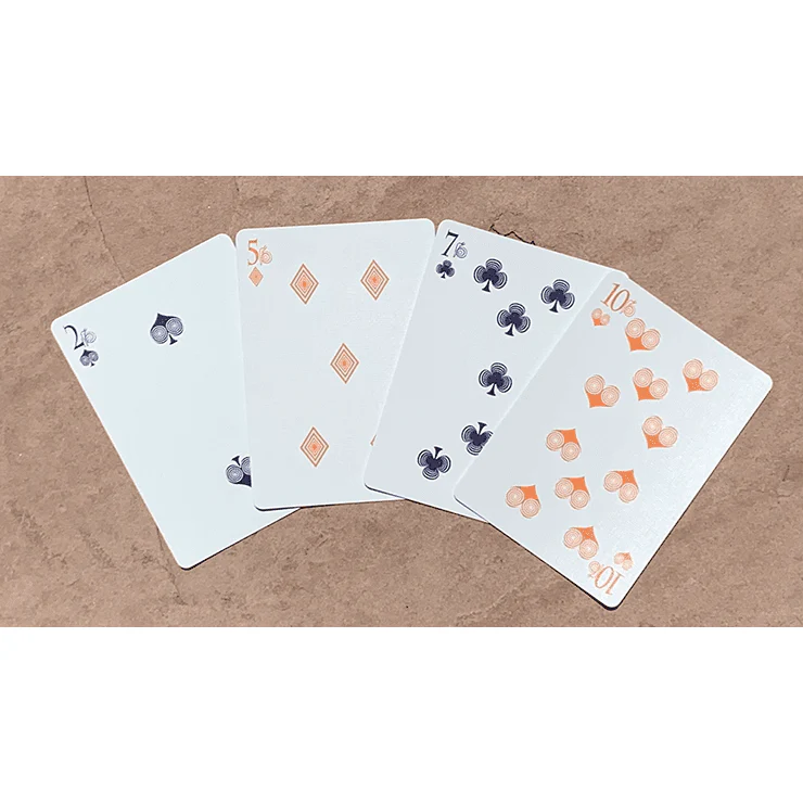 Gilded Bicycle Snail (Orange) Playing Cards - Image 5