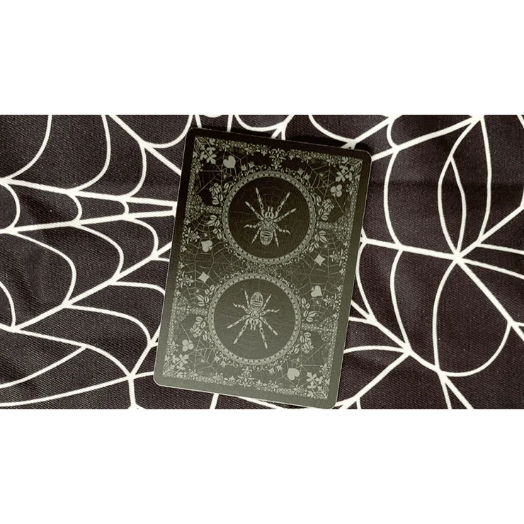 Gilded Bicycle Spider (Green) Playing Cards - Image 5