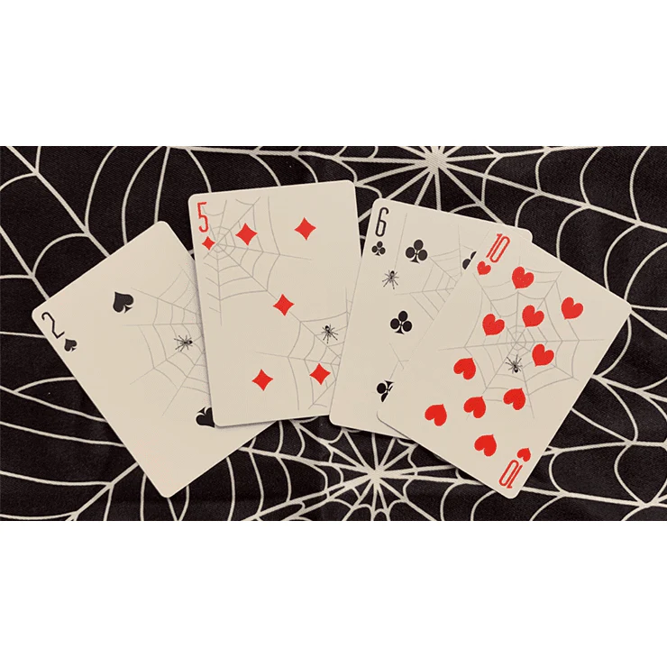 Gilded Bicycle Spider (Tan) Playing Cards - Image 3