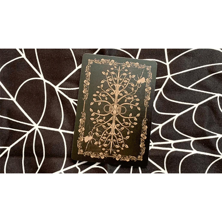 Gilded Bicycle Spider (Tan) Playing Cards - Image 5