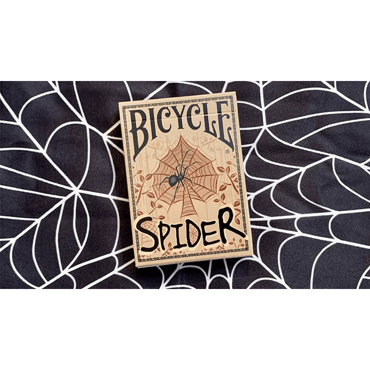 Gilded Bicycle Spider (Tan) Playing Cards - Image 6