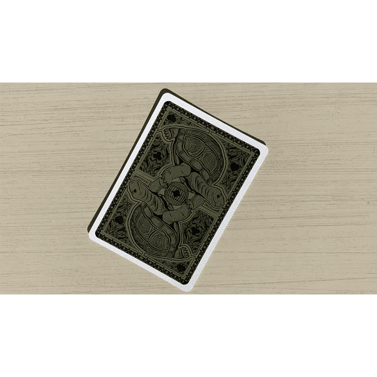 Gilded Bicycle Turtle (Land) Playing Cards - Image 3