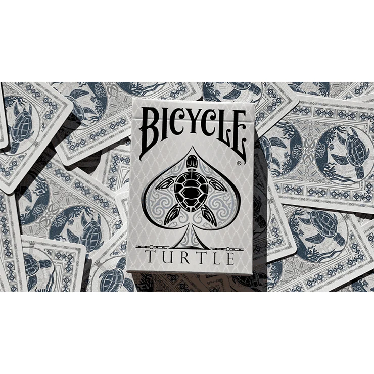 Gilded Bicycle Turtle (Sea) Playing Cards - Image 6