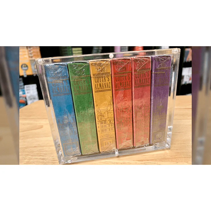 Gilded Cotta 6 Deck Set (w/ Case & Matching Tuck Seal Numbers) Playing Cards - Image 3