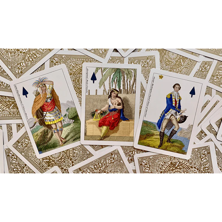Gilded Geographical Hodges Playing Cards - Image 2