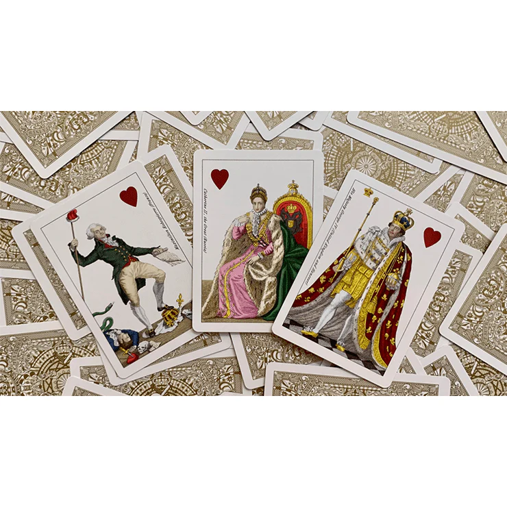 Gilded Geographical Hodges Playing Cards - Image 4