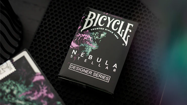 Gilded Nebula Stellar Green Playing Cards (green star) - Image 5