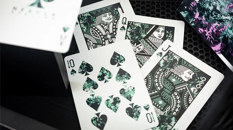 Gilded Nebula Stellar Purple Playing Cards(purple star) - Image 2