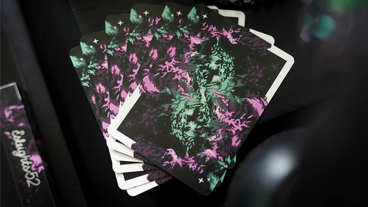 Gilded Nebula Stellar Purple Playing Cards(purple star) - Image 3