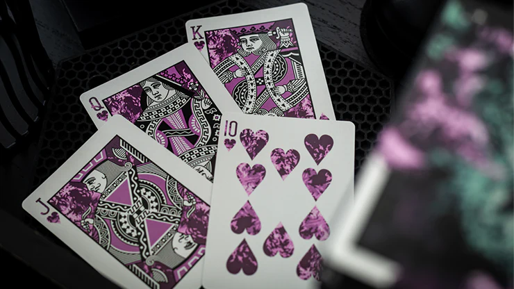Gilded Nebula Stellar Purple Playing Cards(purple star) - Image 4