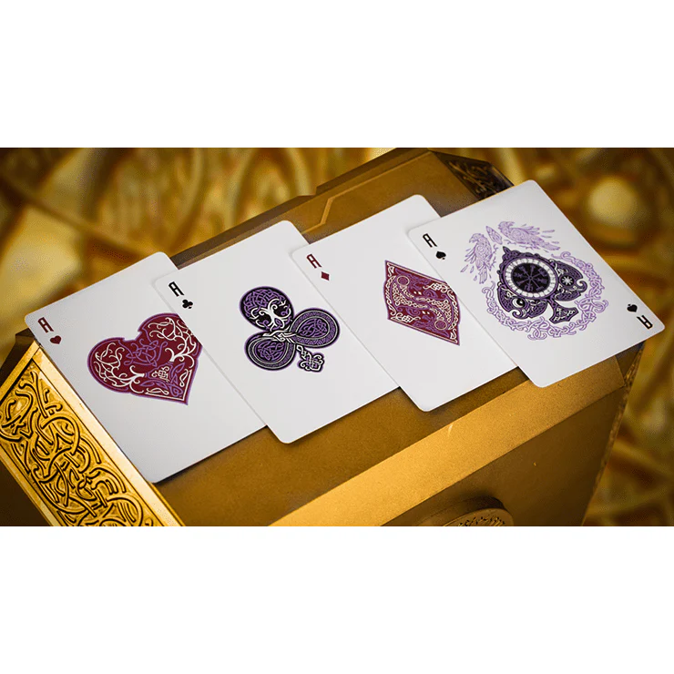 Gods of Norse Purple Royale Playing Cards - Image 5