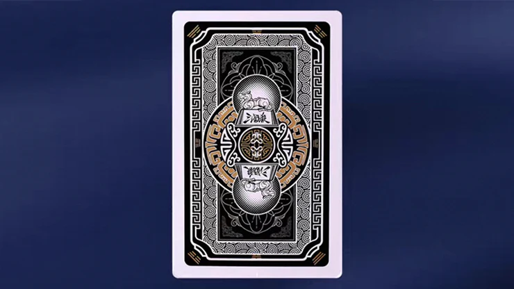 GUAN DAM -Warriors of the Three Kingdoms (Black) Playing Cards by YOKAGAME - Image 5