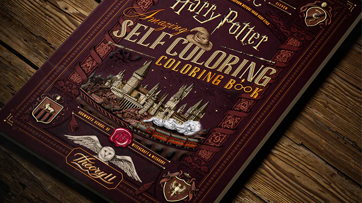 Harry Potter Self-Coloring Book by theory11 - Image 6