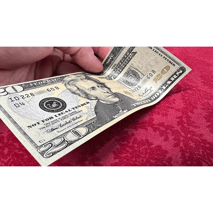 Impossible Tear Bank Notes USD (Gimmicks and Online Instructions) by MagicWorld - Trick - Image 3