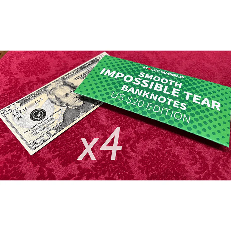 Impossible Tear Bank Notes USD (Gimmicks and Online Instructions) by MagicWorld - Trick - Image 4