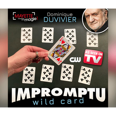 Impromptu Wild Card (Gimmicks and Online Instructions) by Dominique Duvivier - Trick