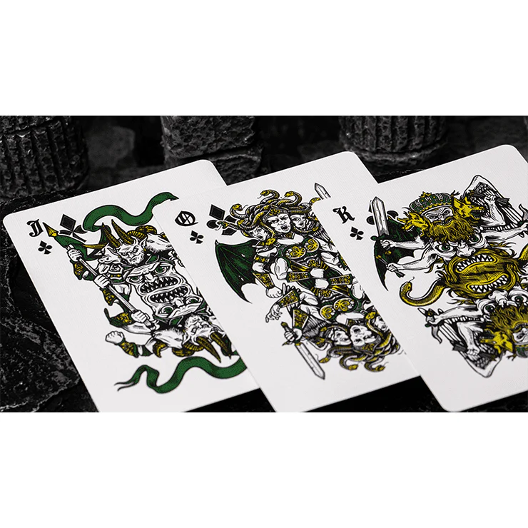 Inferno Emerald Blaze Edition Playing Cards - Image 4