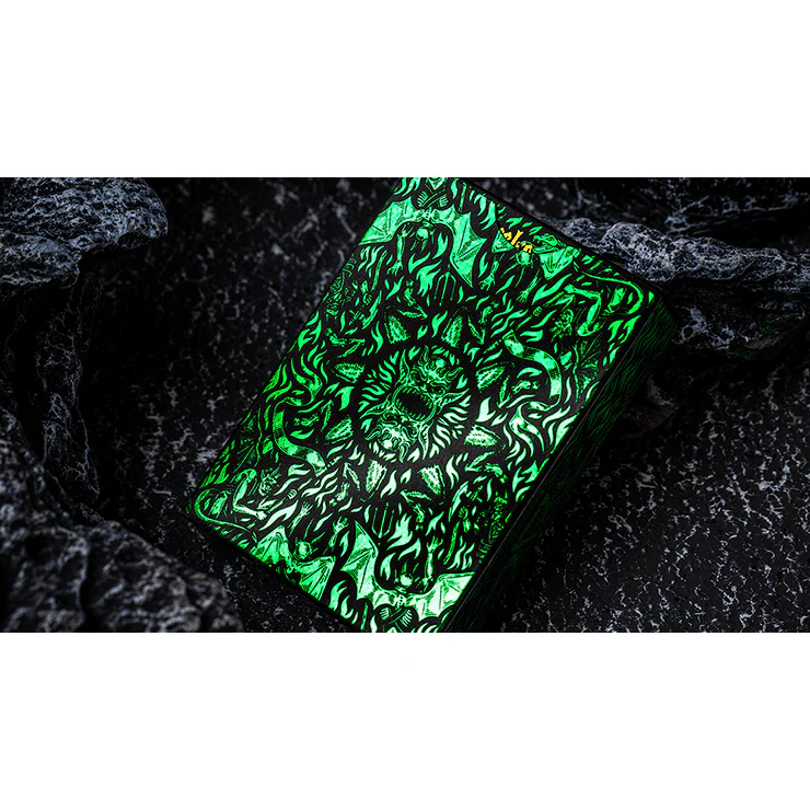 Inferno Emerald Blaze Edition Playing Cards - Image 5