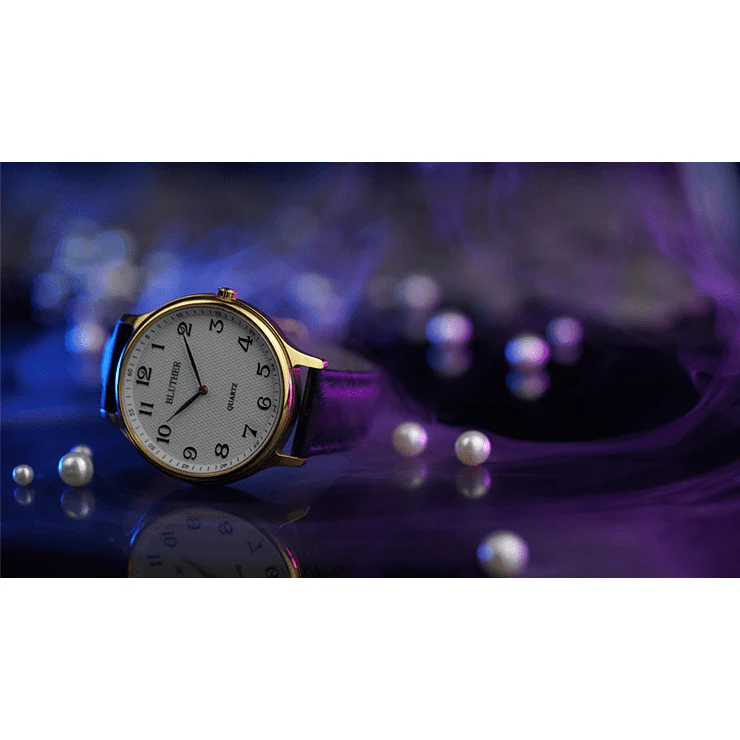 Infinity Watch V3 - Gold Case White Dial / STD Version (Gimmick and Online Instructions) by Bluether Magic - Trick - Image 3