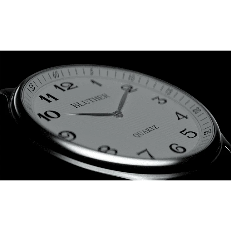 Infinity Watch V3 - Silver Case White Dial / PEN Version (Gimmick and Online Instructions) by Bluether Magic - Trick - Image 2
