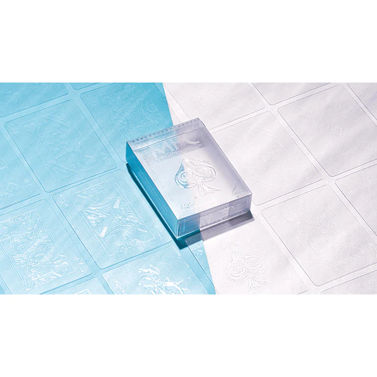 Invisible AQUA Playing Cards by MPC - Image 2