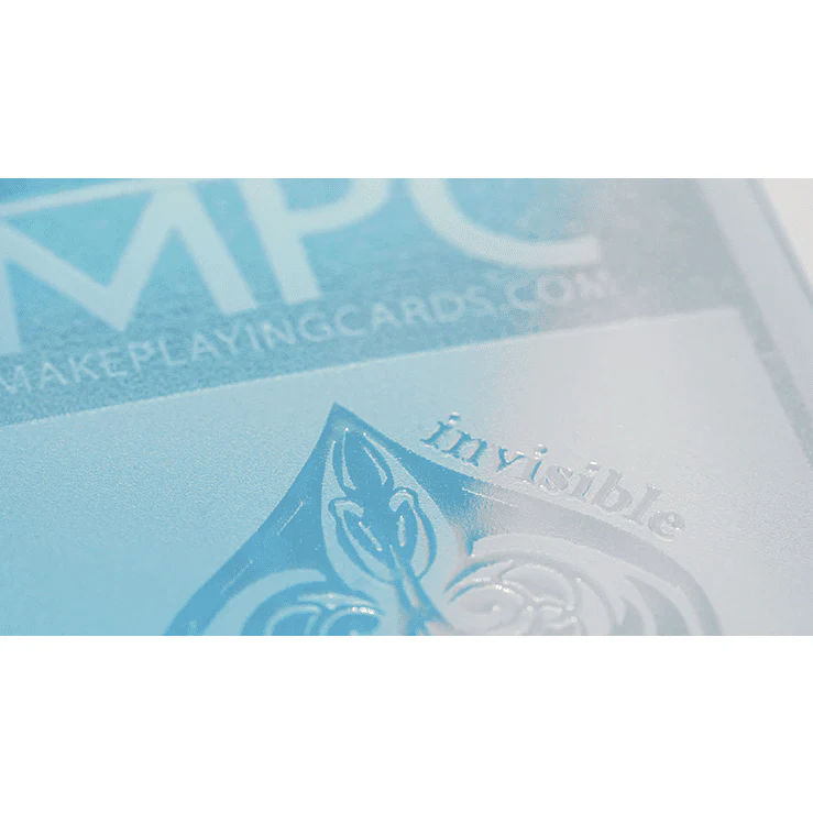Invisible AQUA Playing Cards by MPC - Image 5