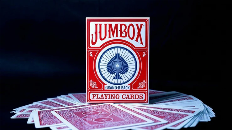 Jumbox Invisible Deck (Red) by Magic Dream - Image 2