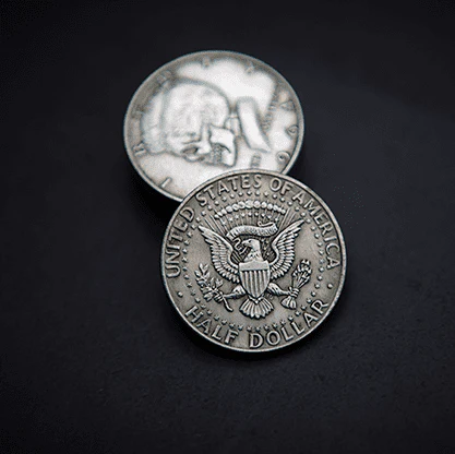 KENNEDY SKULL HEAD COIN by Men Zi Magic - Image 4