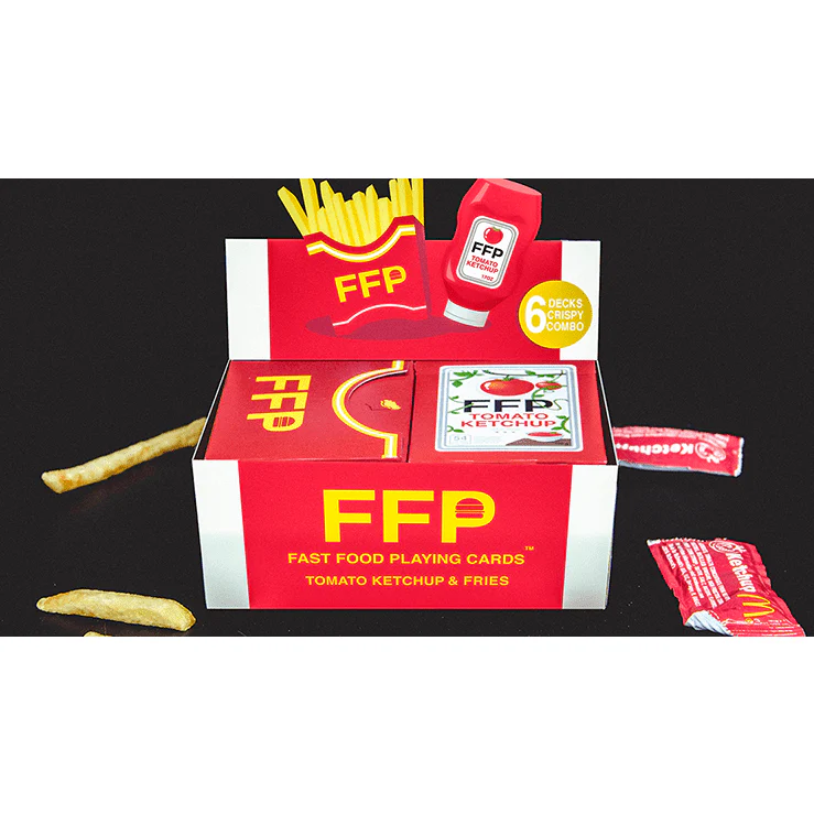 Ketchup and Fries Combo (1/2 Brick) Playing Cards by Fast Food Playing Cards - Image 2