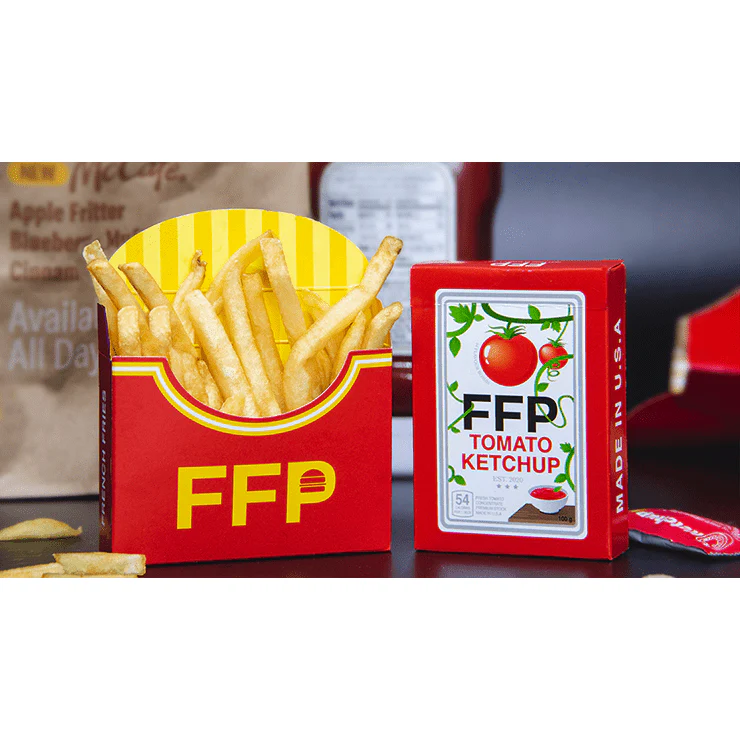 Ketchup and Fries Combo (1/2 Brick) Playing Cards by Fast Food Playing Cards - Image 4