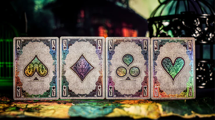 Keyhole Reflections on the Wall Playing Cards by Fashion TCC - Image 3