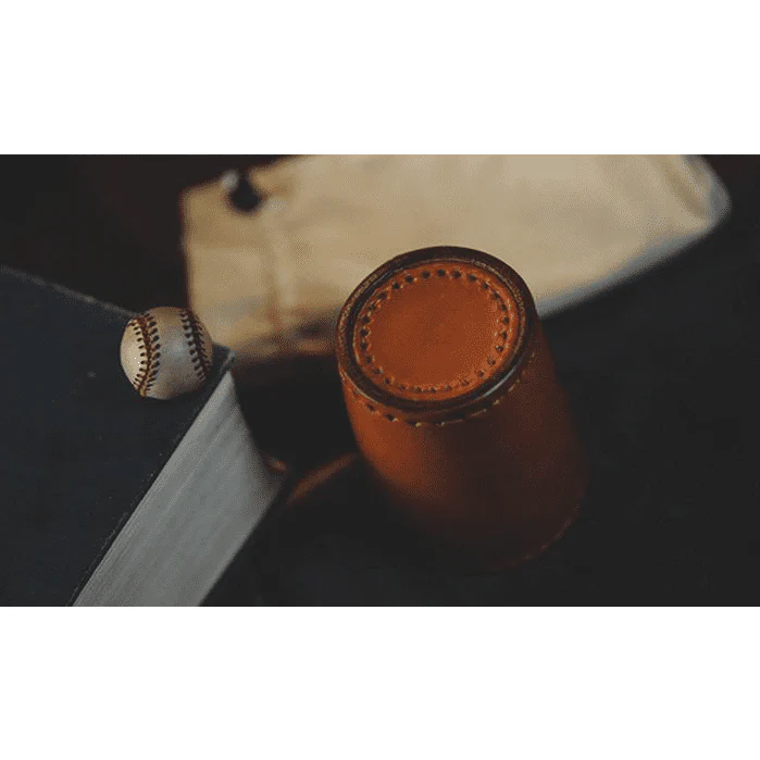 Leather Chop Cup with Balls (Brown) by TCC - Image 2